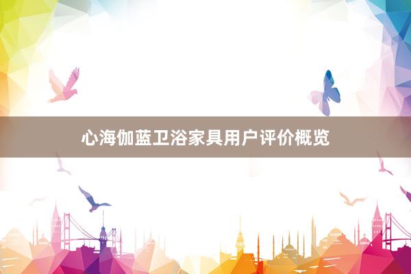 心海伽蓝卫浴家具用户评价概览
